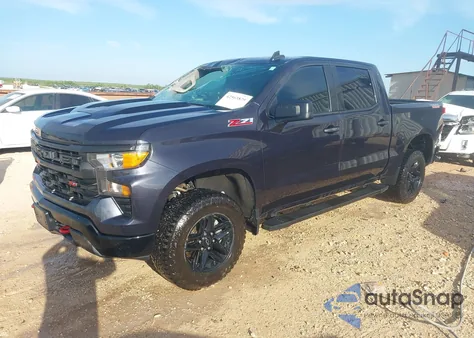 2022 Chevrolet Silverado 1500 4Wd Short Bed Custom Trail Boss from USA, damaged, VIN 3GCPDCEK0NG609686